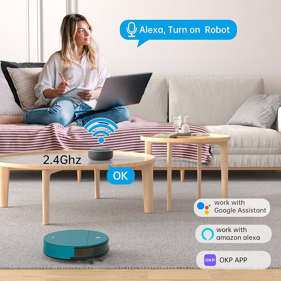 新品未使用　掃除ロボット OKP k3 home robot Amazon | OKP ロボット掃除機 お掃除ロボット 小型 超薄型 静音